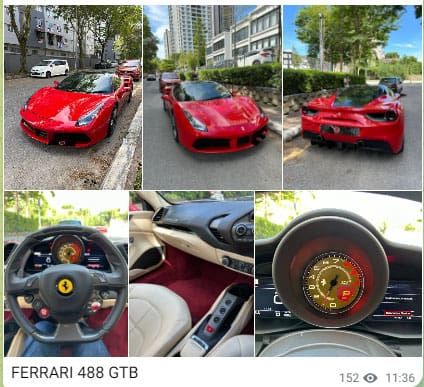 FERRARI 488 GTB